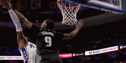 华体会体育-干净好帽！奥萨尔篮下帽翻乔治被吹犯规 活塞挑战成功